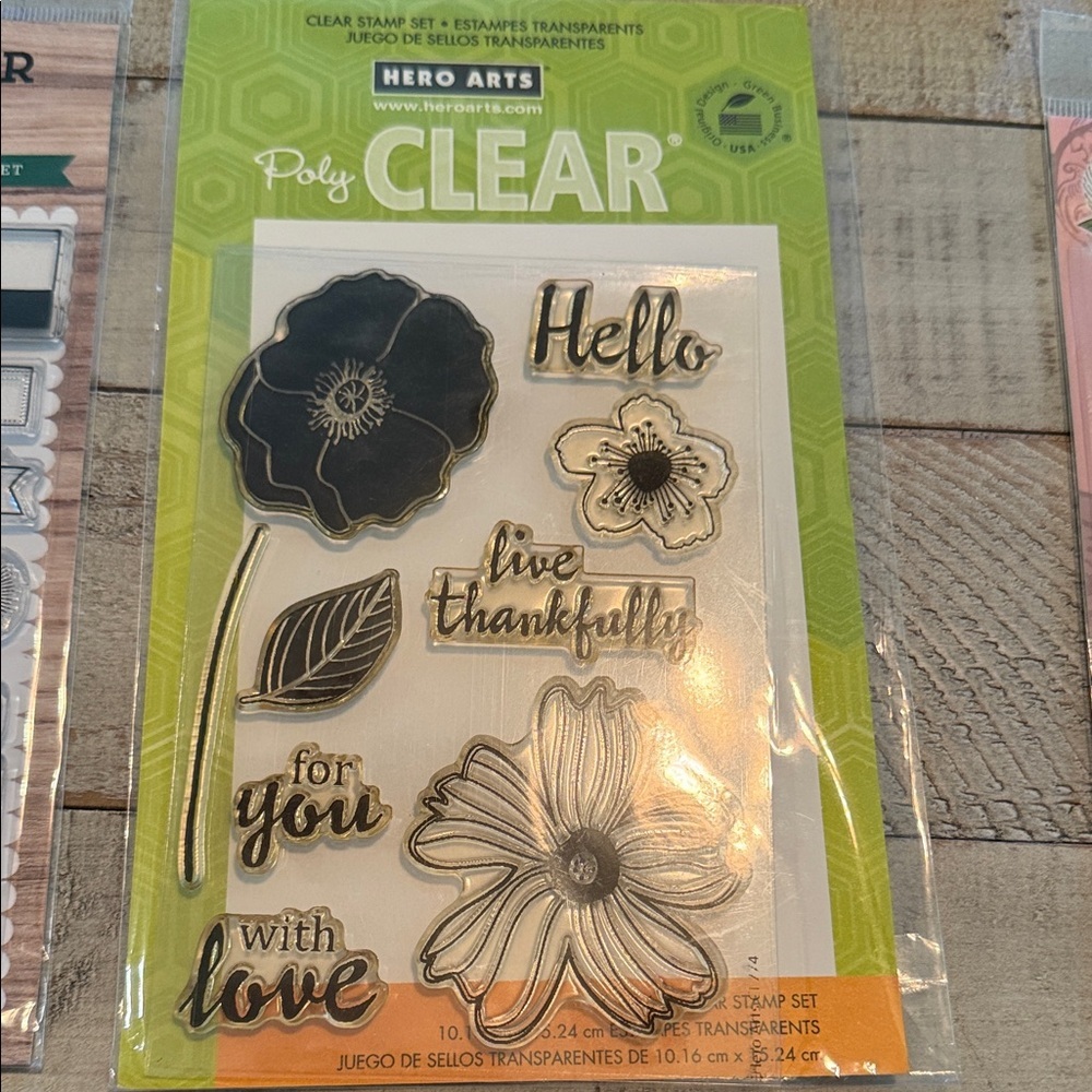 NWT Lot of Assorted Clear Stamps Sets-9 packs‎ - Picture 6 of 11